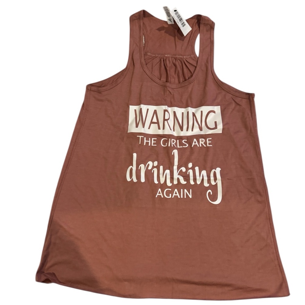 Bella‎ Canvas Women's Graphic Tank Top - Brown